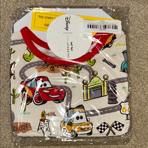 Little Sleepies Disney Cars Short SleeveShorts set